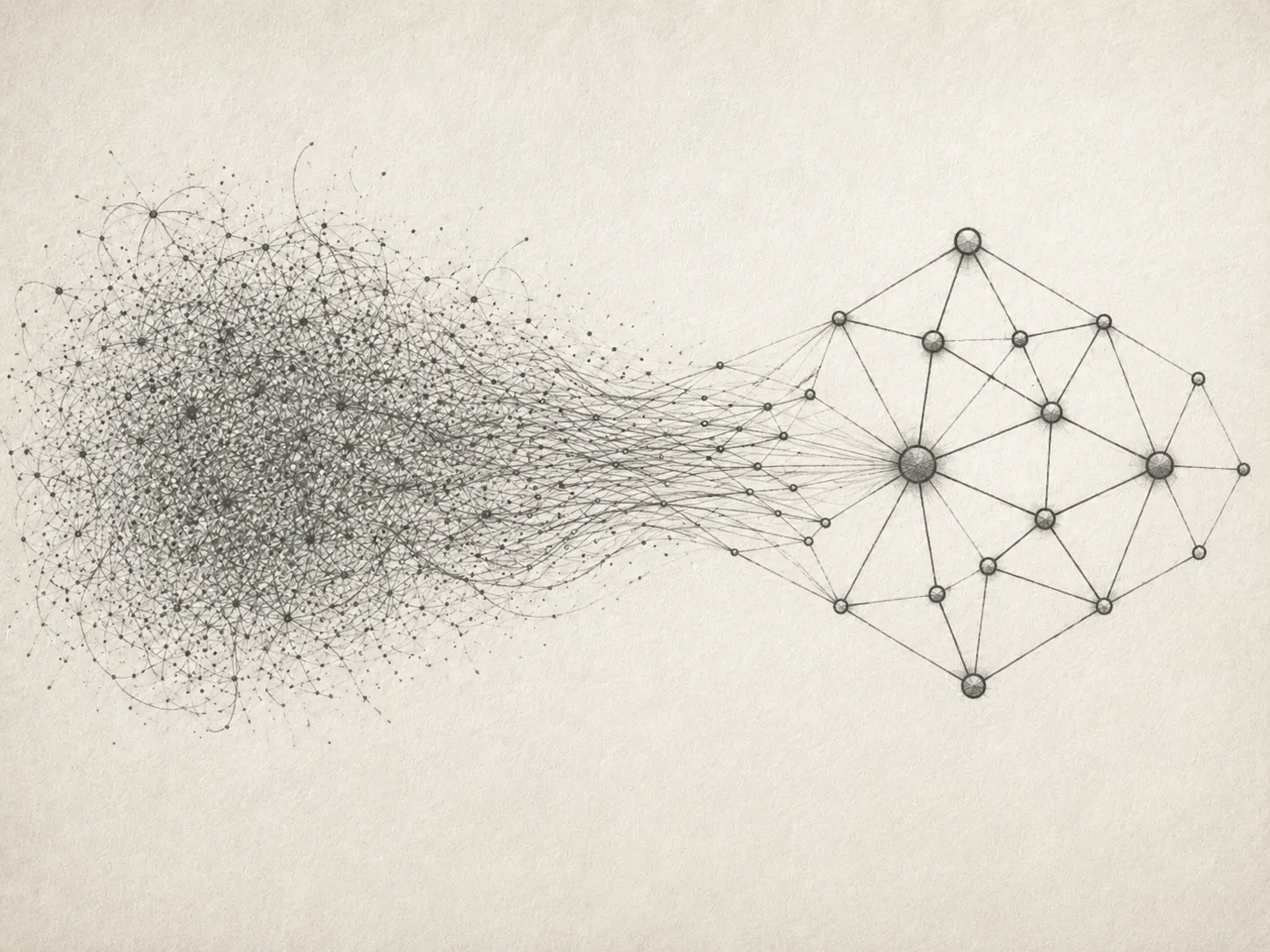 Turning chaos into structure